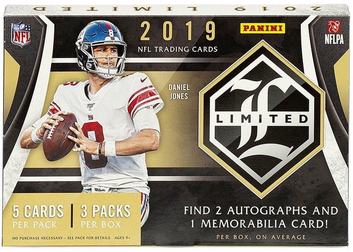 2019 Limited Football Triple Play Sports Cards est.1988