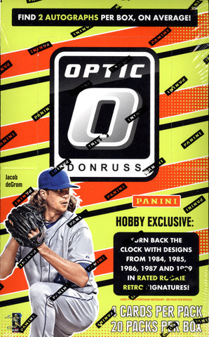 2016 Donruss Optic Baseball Hobby Box